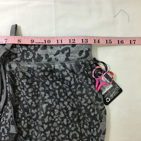 P.J. Salvage XS Gray Animal Print Lounge Jogger Pants Pajama Bottoms NWT B63 - Picture 4 of 9